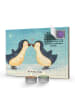 Mr. & Mrs. Panda Duftkerzen Adventskalender Pinguin Liebe Design... in Weiß