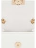 Marc Ellis Schultertasche in MILKY WHITE AND SILVER