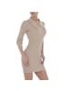 Ital-Design Kleid in Beige