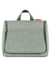 Reisenthel cosmetics toiletbag XL - Kulturbeutel 28 cm (twist navy) in twist sage