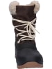 Spirale Winterstiefel Evelin gefüttert in braun/schwarz in braun/schwarz
