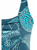 LASCANA Badekleid in petrol-bedruckt