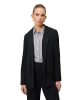 Zero  Longblazer offener Style in Black Beauty