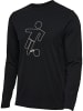 Hummel T-Shirt L/S Hmlamnesty T-Shirt L/S in BLACK