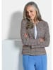 GOLDNER Bouclé-Blazer Jerseyblazer mit Glanzakzenten in bunt / gemustert
