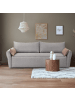 CALICOSY Schlafsofa Lagos in Grau - (W) 238  x (H) 90  x (L) 96  cm