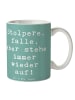 Mr. & Mrs. Panda Tasse Spruch Fehler machen und daraus lernen mi... in Meeresbrise