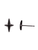 Steel_Art Ohrstecker Damen Sula schwarz farben in schwarz