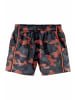 Bench Badeshorts in schwarz-orange