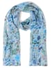 Marie Lund Schal in blau mehrfarbig - 0002