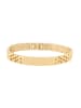 Adeliás Unisex Armband – Gliederarmband aus Edelstahl 20,5 cm in gold