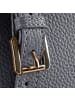 Lazarotti Bologna Leather Crossbody Umhängetasche Leder 25 cm grey