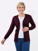 WITT WEIDEN Strickjacke in burgund