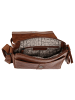 SPIKES & SPARROW Umhängetasche CROSS BODY echt Leder in cognac