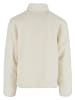 Urban Classics Urban Classics Teddy Jacket With Stand Up Collar in whitesand
