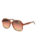 Scotch & Soda Frauen Sonnenbrillen Schmetterling Braun