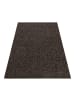 KADIMA DESIGN Teppich Kurzflor Unifarben Polypropylen saugroboter Wohnzimmer in Braun