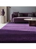 KADIMA DESIGN Teppich Kurzflor Uni-Design Polypropylen Wohnzimmer in Violett