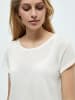 minus T-Shirt in Broken White Lurex