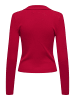 ONLY Strickpullover in Racing Red