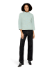 CARTOON Strickpullover mit Stehkragen in Light Blue/Cream