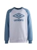 Umbro Sweatshirt Core Raglan in weiß / hellblau