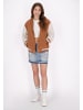 myMo Women Jacket in Beige Multicolor