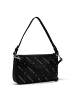LIEBESKIND BERLIN Monogram Schultertasche Leder 23.5 cm in black