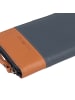 Greenburry Nappa Geldbörse RFID Schutz Leder 19.5 cm grey-tan