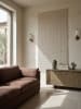 KADIMA DESIGN Flachwebteppich mit feiner Gewebestruktur und robustem Webrücken in Beige