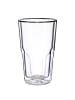 Butlers Doppelwandiges Glas HOT & COLD in Durchsichtig