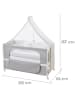 roba Roombed Babybett Heartbreaker Beistellbett 60 x 120 cm - weiß