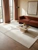 KADIMA DESIGN Kurzflorteppich Abstrakt pflegeleicht Wohnzimmer Schlafzimmer Flur in Creme
