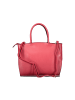Laura Biagiotti Rote PVC-Handtasche