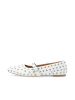 Bianco Mary Jane Schuhe in White