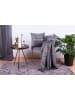 Kayoom Dekokissen & Decke Prisma 525 2er-Set in graphit - silber