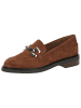 Caprice Slipper in COGNAC SUEDE