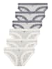 Like It 6er Pack Minislip in anthrazit-dark grey