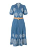 More & More stilvolles, feminines Maxi-Denimkleid in blue denim