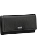 Bugatti Geldbörse Sina Ladies Long Wallet With Flap in Schwarz