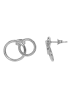 Steel_Art Ohrstecker für Frauen Adley silberfarben in silberfarben poliert