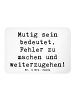 Mr. & Mrs. Panda Magnet Spruch Fehler machen Lernen mit Spruch in Weiß