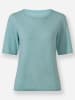 WITT WEIDEN Feinstrick-Pullover in aqua-meliert