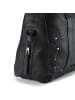 Desigual Embro Loverty Schultertasche 33 cm mit Dehnfalte in schwarz