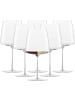Zwiesel Glas 6er Set Rotweingläser samtig & üppig Simplify in 740 ml in transparent
