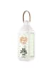 Mr. & Mrs. Panda Glaslaterne Otter Valentine mit Spruch in Transparent