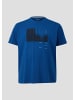 s.Oliver T-Shirt kurzarm in Blau