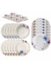 Villeroy & Boch 30-tlg. Kombiservice Mariefleur Gris Basic in in bunt