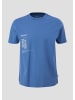 QS T-Shirt in 53D0_himmelblau