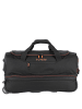 travelite Basics 51 - 2-Rollenreisetasche S 55 cm erw. in schwarz